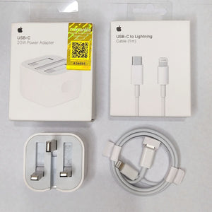 Iphone 25w Charger 25watt shoe with 27 watt magnetic Usb to iPhone Cable Mercantile Stock Original Product Front View - OnlineExpo.pk