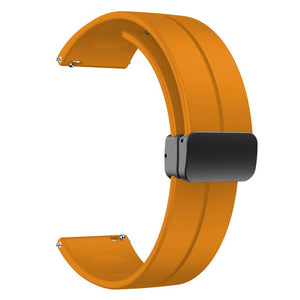 22mm Magnetic D-Buckle Silicone Watch Strap – Sveston / Zero / Haylou Solar / Samsung / Amazfit & More View 11