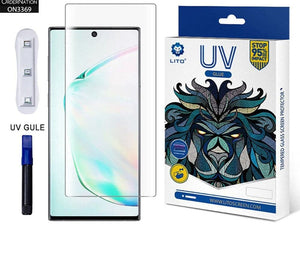 UV Lito full glue glass Tempered 3D Screen Protector For Samsung Note 20 Ultra Original Product Front View - OnlineExpo.pk