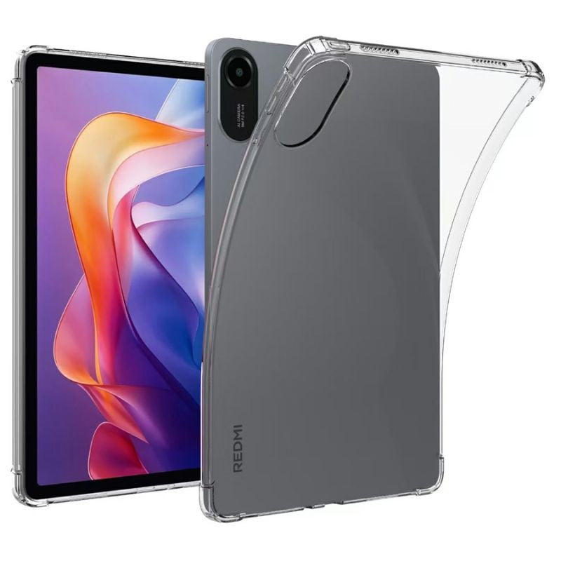Shockproof Bumper Back Cover for Mi Redmi Pad 2 11 inch 2025 Case TPU Silicon Transparent Cover Original Product Front View - OnlineExpo.pk