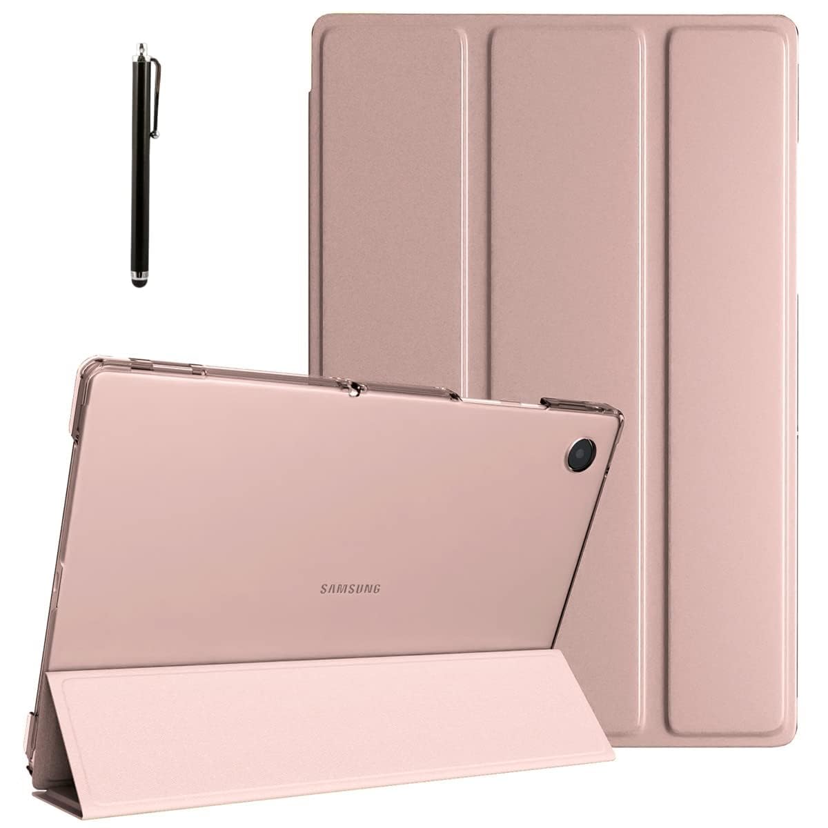 Pen Holder Smart Case for Galaxy Tab A11 Plus 2025 / A9+ 11 Inch, Slim Stand Hard Back Shell Protective Cover Folio Case for Galaxy Tab A11 Plus View 2 - OnlineExpo.pk