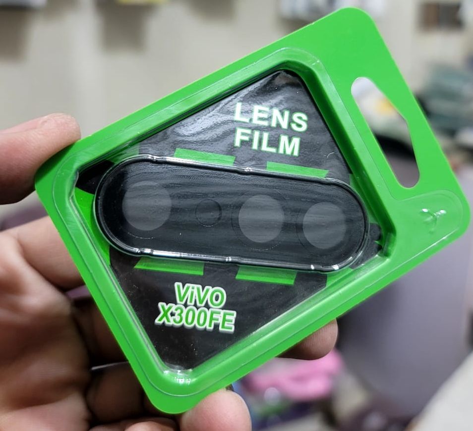 Camera Lens Protector for Vivo X300 FE Camera Protector Black Original Product Front View - OnlineExpo.pk