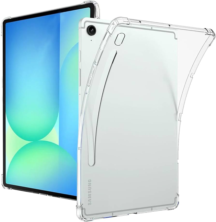 Shockproof Bumper Back Cover for Samsung Galaxy Tab S10 FE Plus 5G 13.1 Inch 2025 Model (SM-X620) Case TPU Silicon Transparent Cover S10 FE+ View 2 - OnlineExpo.pk