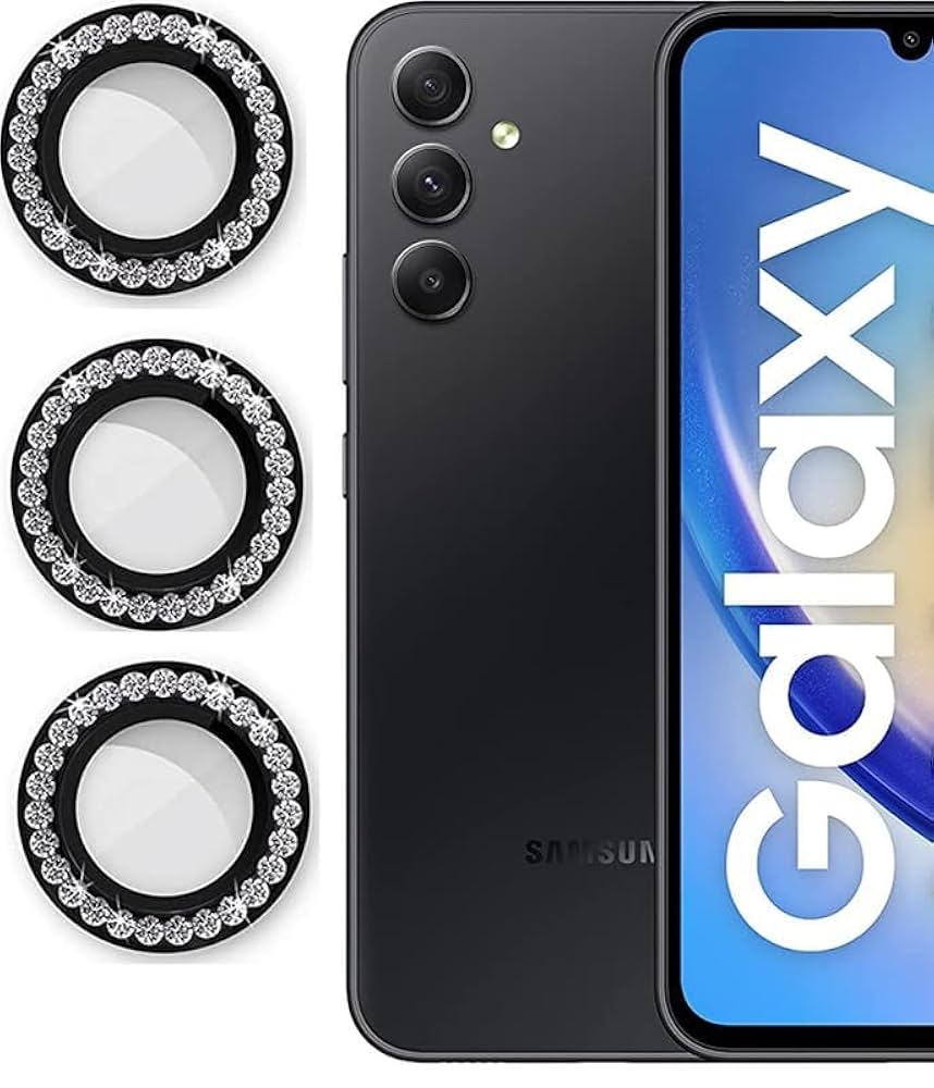 Camera protector Diamond Camera Lens Protector for Samsung A16 Original Product Front View - OnlineExpo.pk