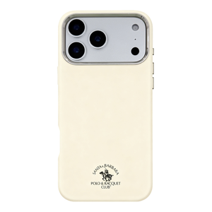 iPhone 17 Pro Max Santa Barbara Polo Racquet Club Simon Series MagSafe Case – Beige Original Product Front View