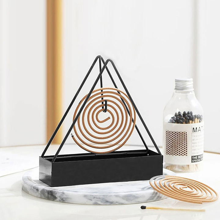 Full Metal Mosquito Coil Holder Stand Original Product Front View - OnlineExpo.pk