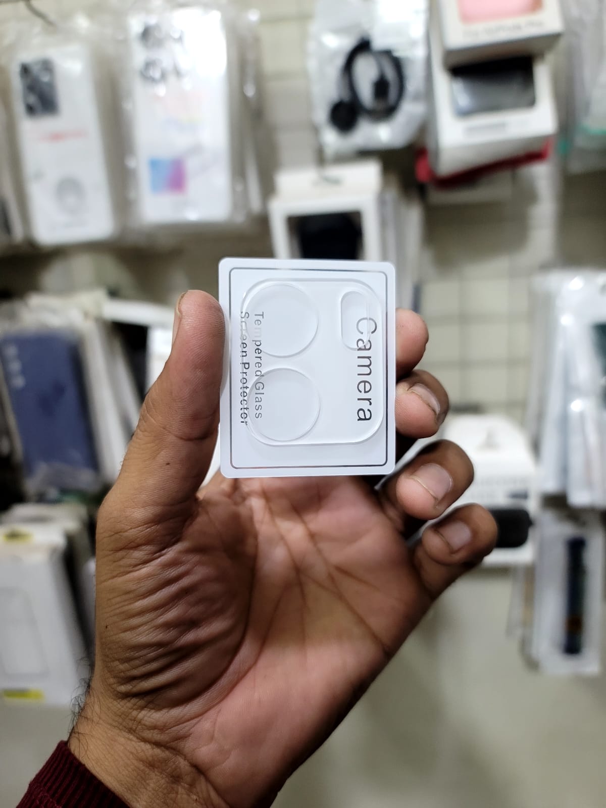 Tempered camera protector for Oppo A5x Clear Camera Glass Lens Protector Tempered Full Cover View 2 - OnlineExpo.pk