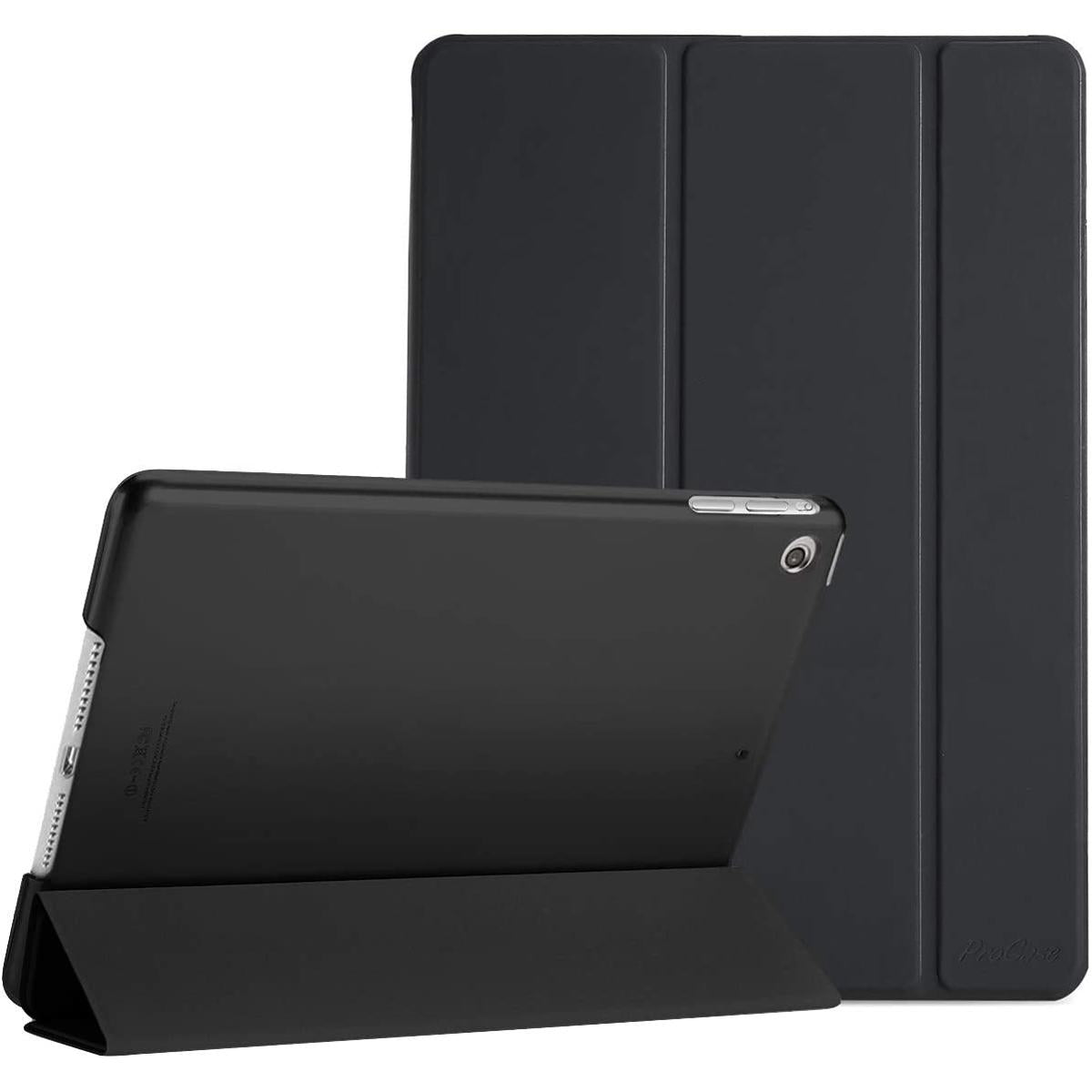 Ipad mini 5 Smart Case Black Blue Red / Book Cover for Ipad Mini 5 View 2 - OnlineExpo.pk