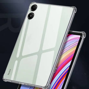 Soft TPU Bumper Clear Case for Redmi Poco Pad 12.1 inch Case Soft Transparent Full Protection shockproof Armor For Redmi Pad Pro Back cover Phone View 2 - OnlineExpo.pk
