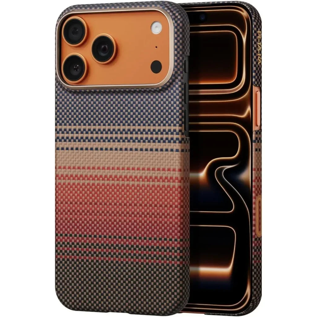 Pitaka Ultra Slim MagSafe Edge Case for iPhone 17 Pro Max / 17 Pro / 17 Air Original Product Front View - OnlineExpo.pk