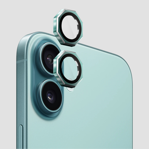 Octagon Camera Lens Protector for All Model 11 to 17 Pro Max H Tempered Glass Camera Cover with Metal Ring View 8