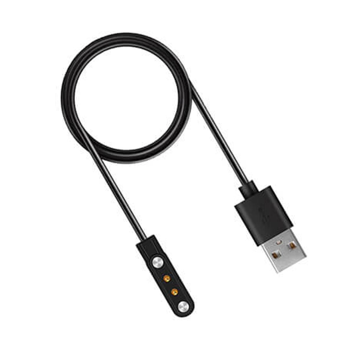 Magnetic Charging Cable for Haylou RT Smart Watch Original Product Front View - OnlineExpo.pk