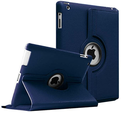 Apple iPad 10.2 & 10.5 Rotating Book Cover Case – 360° Multi-Angle Stand