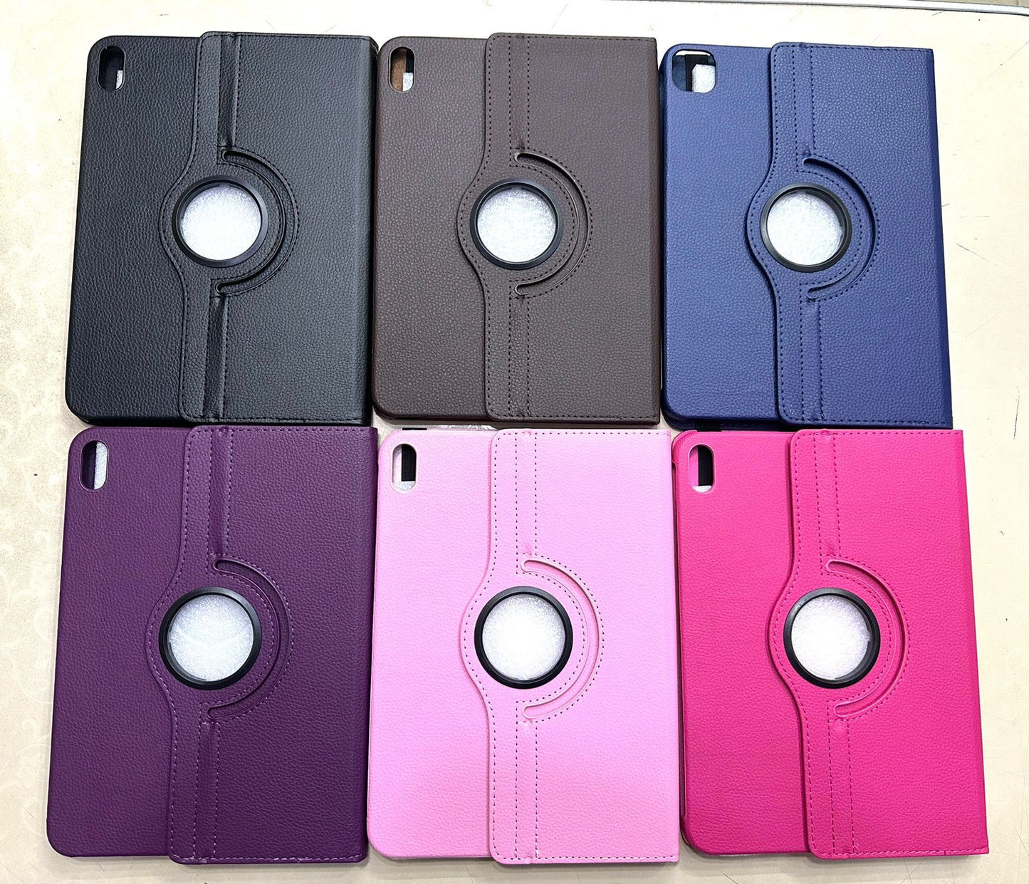 Apple iPad 10.2 & 10.5 Rotating Book Cover Case – 360° Multi-Angle Stand