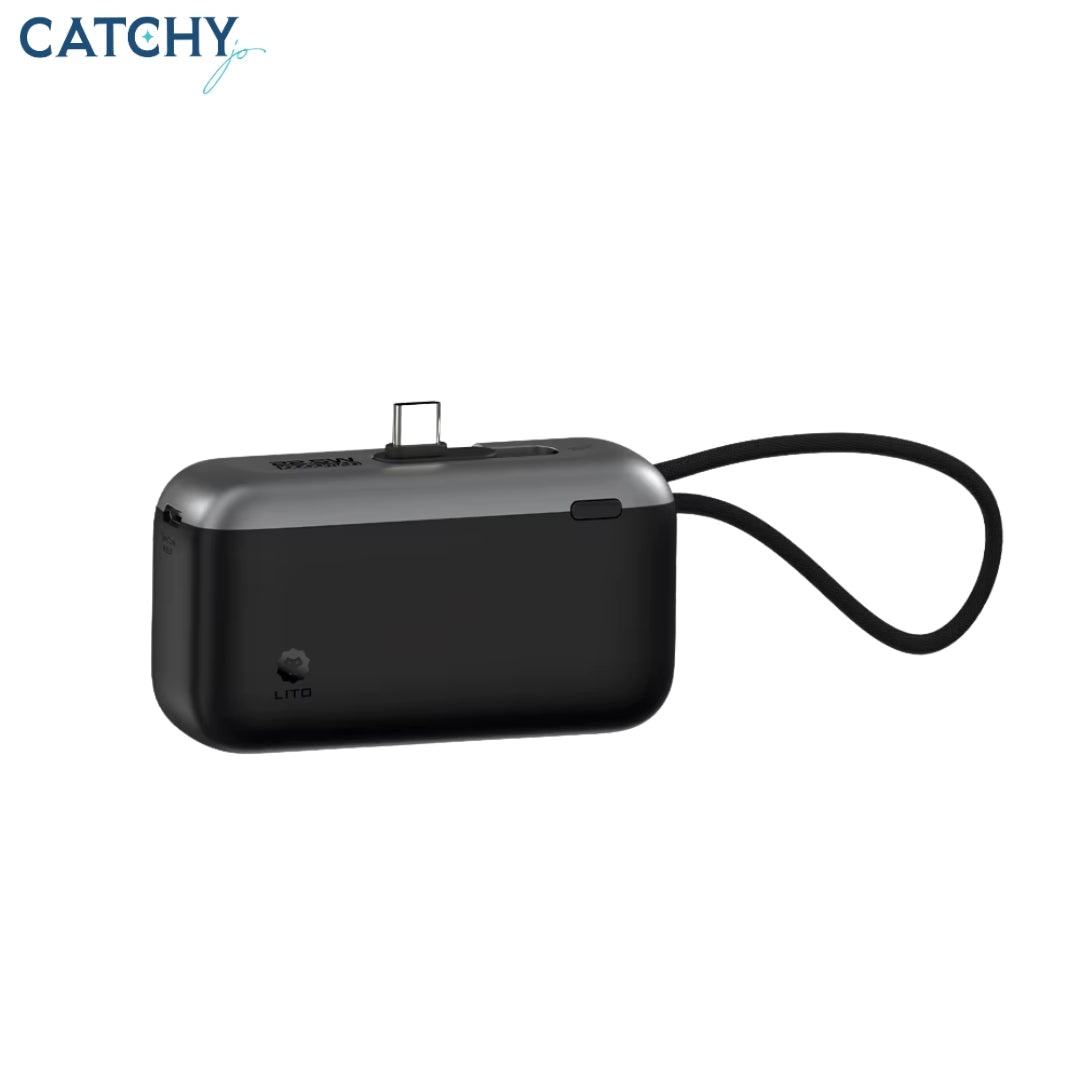 LITO LP10 22.5W 10000mAh Mini Portable Power Bank Original Product Front View - OnlineExpo.pk