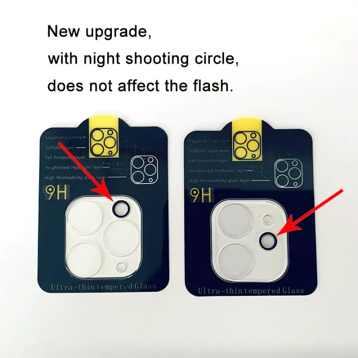 Camera Protector for 12 Mini Back Camera Glass Lens Protector 9H Tempered Glass Full Cover View 4 - OnlineExpo.pk