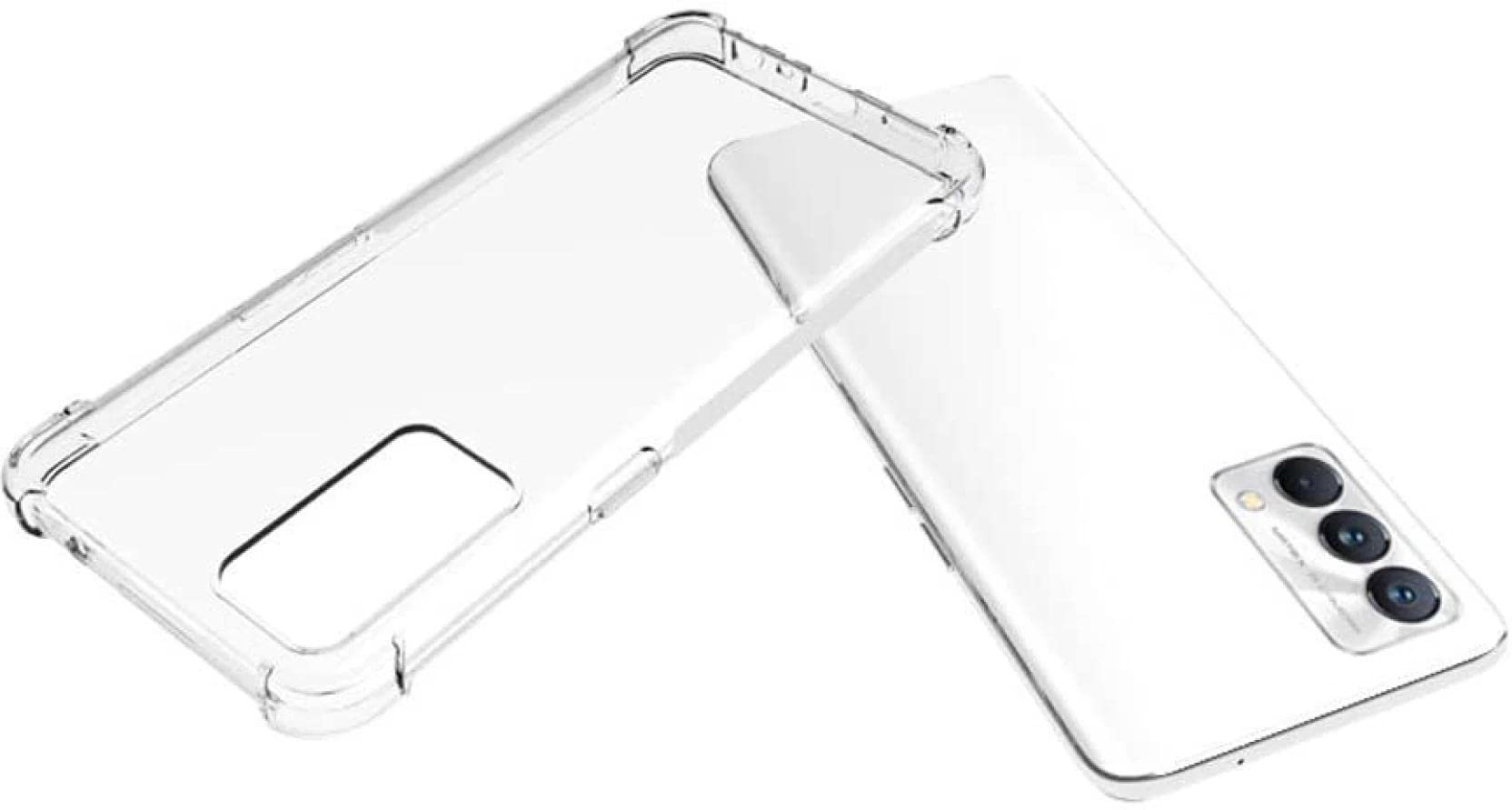 Bumper Back cover Realme GT Master Transparent soft jelly material Original Product Front View - OnlineExpo.pk