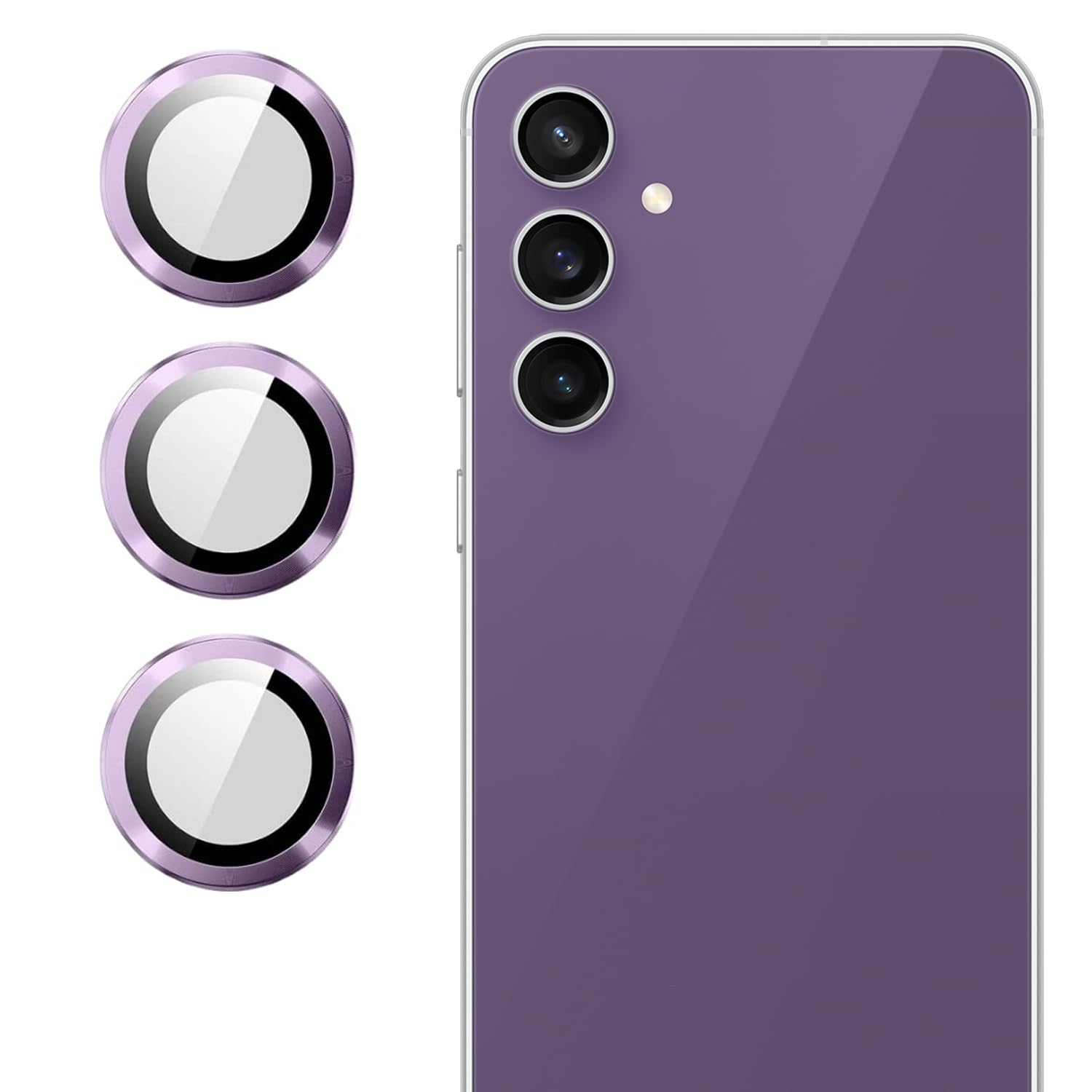 Camera Lens Protector for Samsung S23 Camera Protector View 3 - OnlineExpo.pk