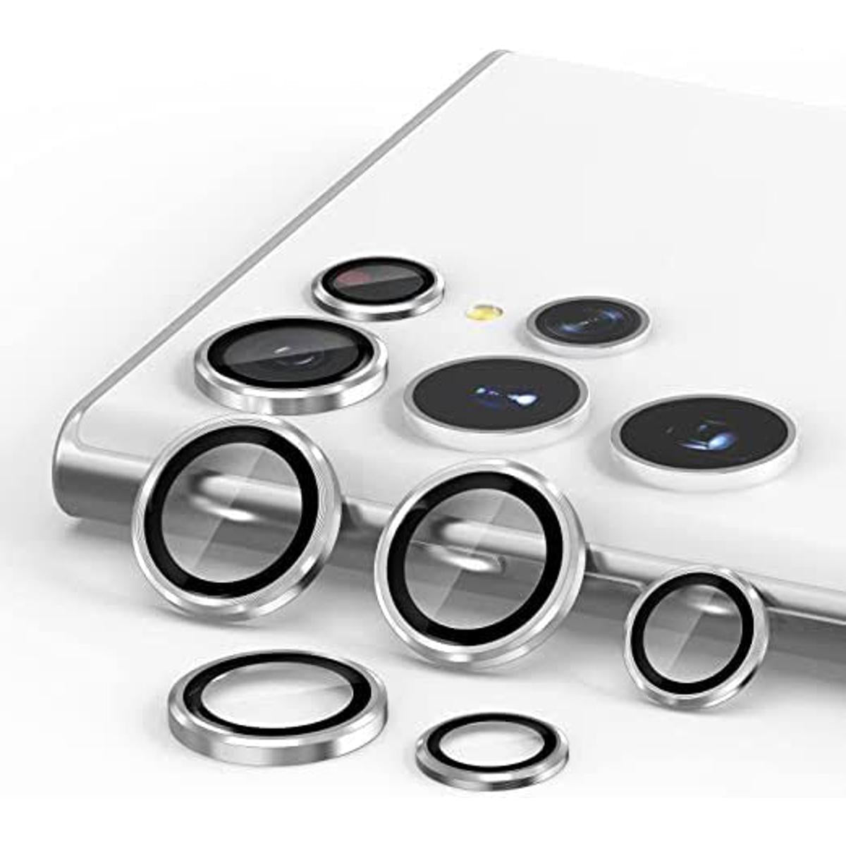 Samsung Galaxy S22 Ultra 3D Back Camera Protector Burgendy Black Silver Green View 4 - OnlineExpo.pk