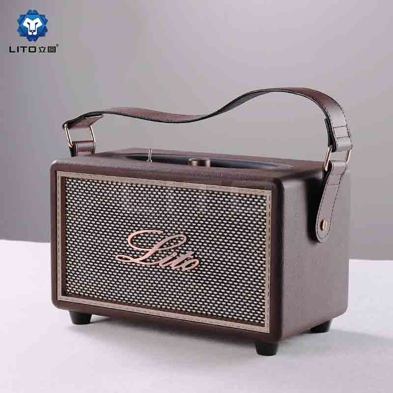LITO D6 Portable Bluetooth Speaker powerful sound with a 5000mAh battery Original Product Front View - OnlineExpo.pk
