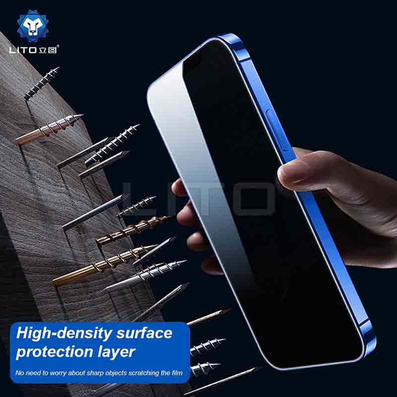 LITO D+ Ultra 360 Privacy Tempered Glass Screen Protector – iPhone View 4 - OnlineExpo.pk