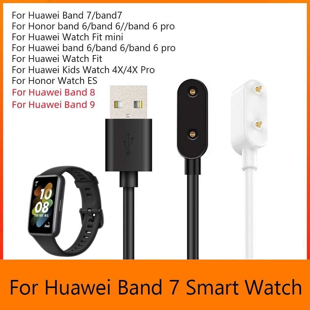 Replacement Charger Cable for Huawei Watch Fit Honor Watch ES Honor Band 6, 7, 8 Watches Charger Original Product Front View - OnlineExpo.pk