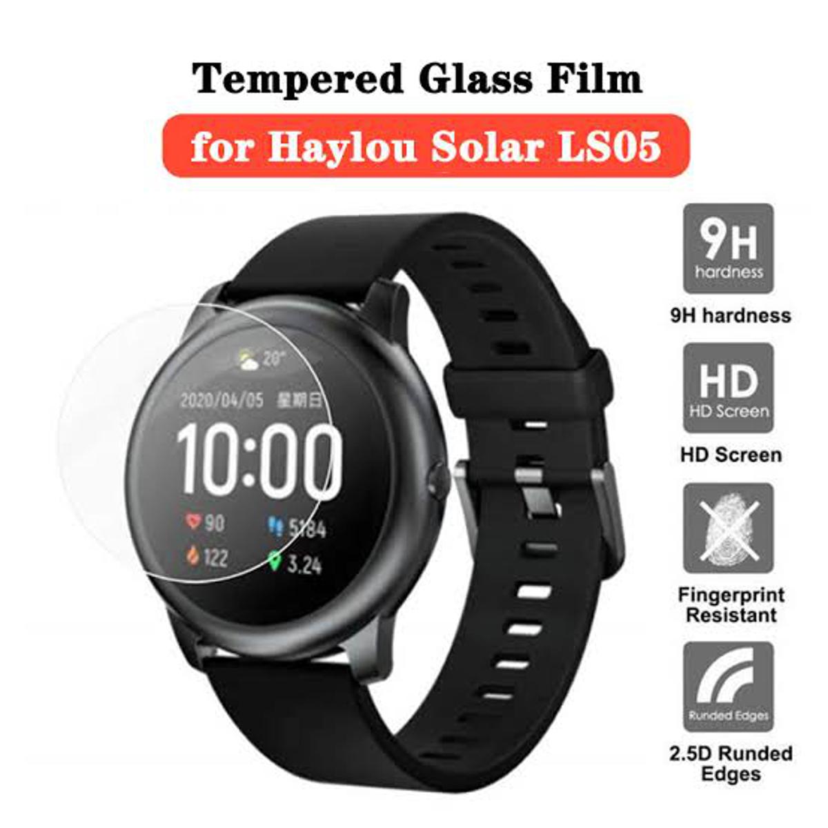 Haylou Solar LS05 Screen protector tempered Glass Original Product Front View - OnlineExpo.pk