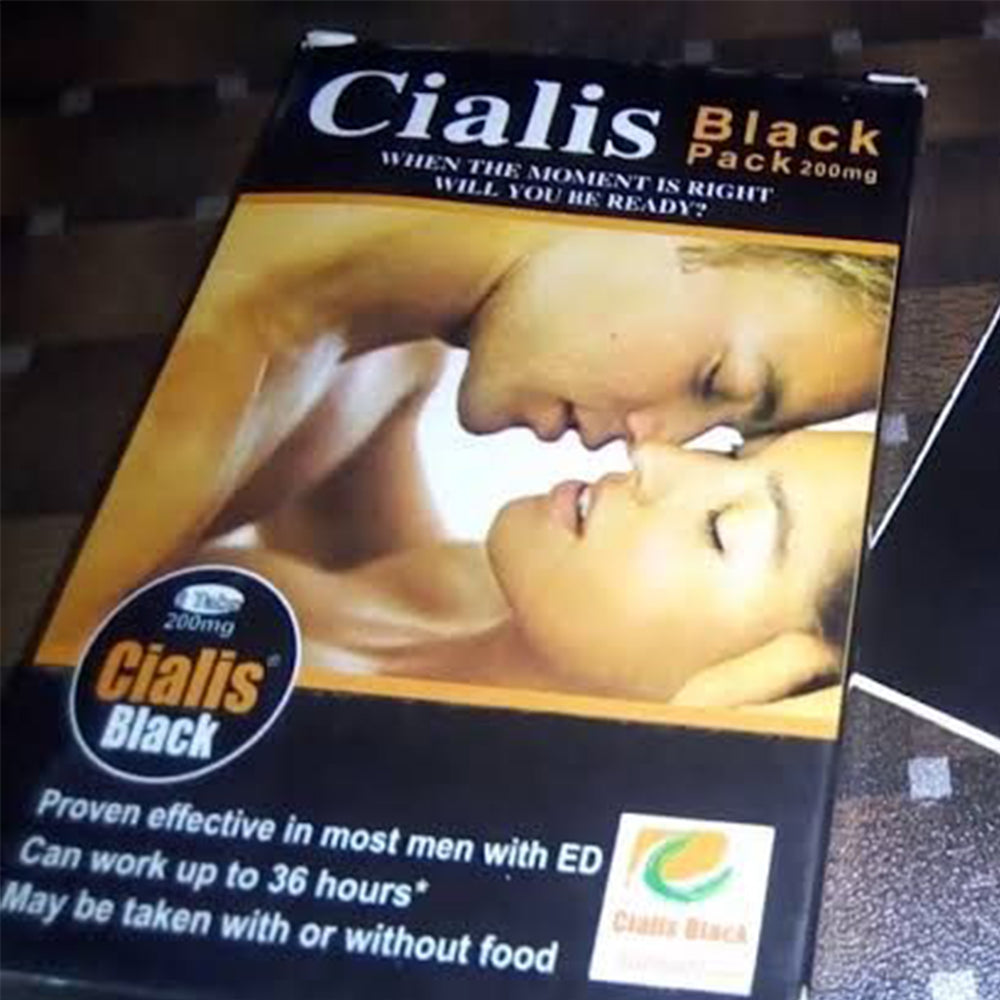 Cialis Black 200mg 6 Tablets View 2 - OnlineExpo.pk