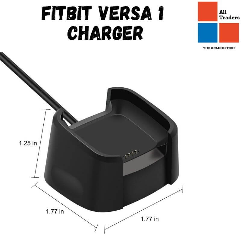 Fitbit Versa 1 Charger Stand Dock, Fast USB Cable & Best Price in Pakistan