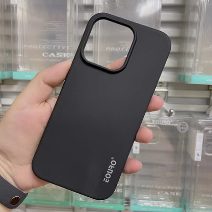 Original Eouro Black Soft Phone Case for Iphone 17 Series