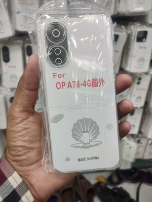 Soft Dustproof Transparent Cover – Redmi Note 13 / Oppo A78 / A60 / A58 / Infinix Hot 40 / Redmi 13C / Realme C65 View 4 - OnlineExpo.pk