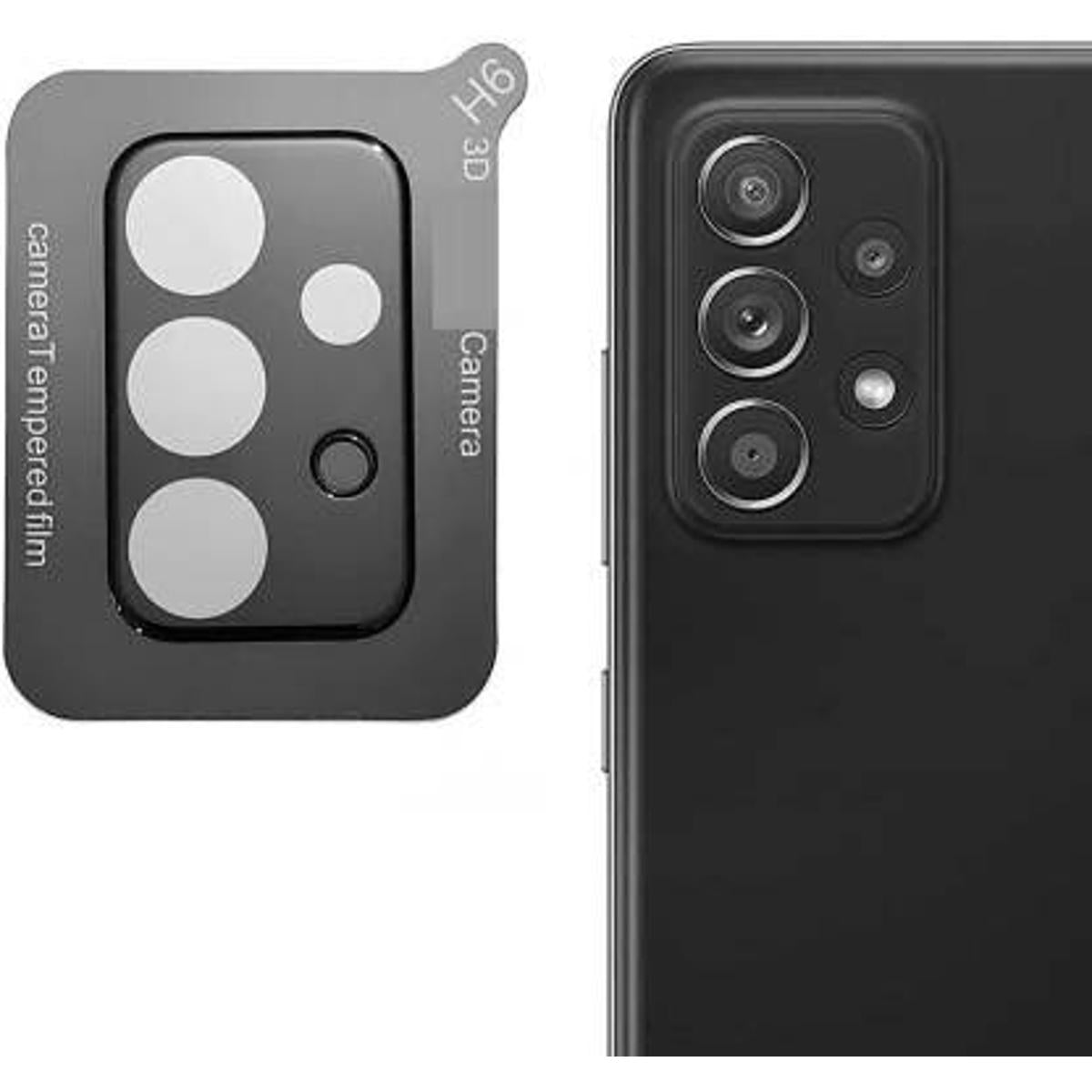 Samsung A33 Camera Glass Lens Protector Tempered Full Cover Original Product Front View - OnlineExpo.pk
