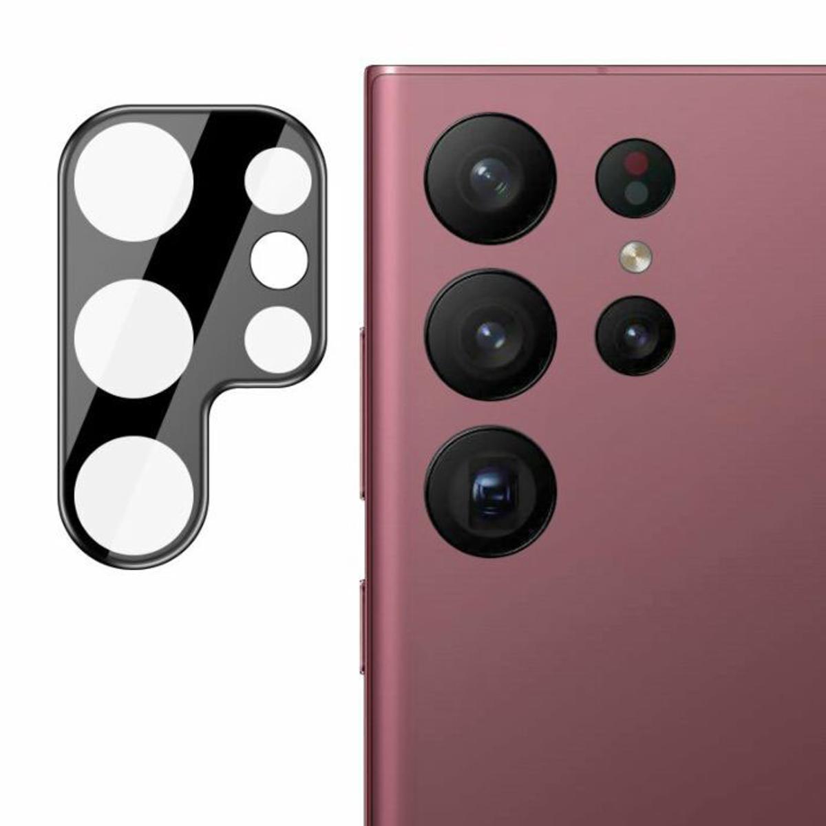 Samsung S23 Ultra Camera Glass Lens Protector Tempered Full Cover Original Product Front View - OnlineExpo.pk