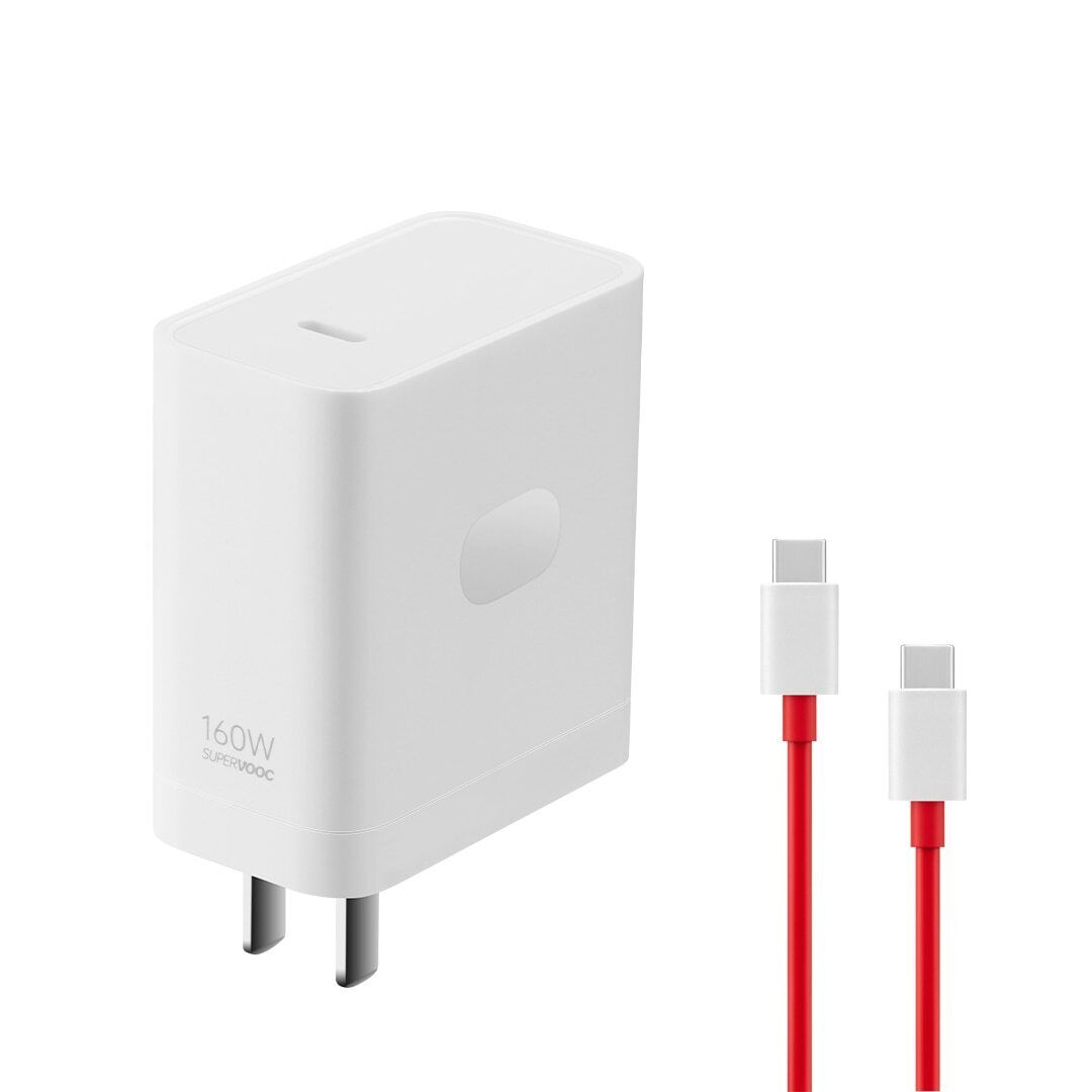 OnePlus SUPERVOOC 160W Type-C Adapter White View 3 - OnlineExpo.pk