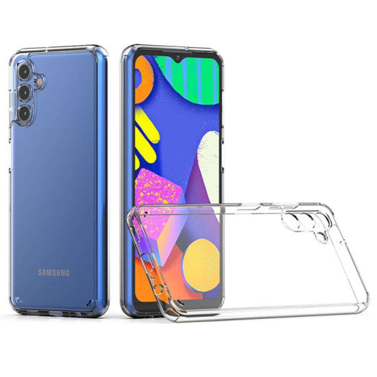 EouroTransparent soft jelly cover Samsung S22 Plus Original Product Front View - OnlineExpo.pk