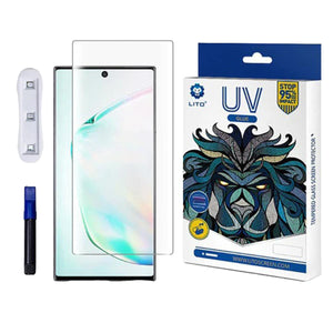 UV Lito full glue glass Tempered 3D Screen Protector For Oneplus 8 Original Product Front View - OnlineExpo.pk