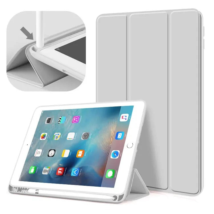 Tri Fold Book cover for 10.2 inch 7th generation 8th generation 9th generation smart case book cover with Pen Holder