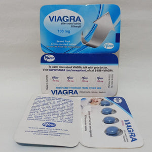 Viagra Film Coated 100mg 4 Tablets View 2 - OnlineExpo.pk