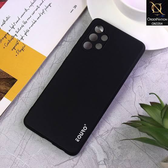 Original Eouro Black Soft Silicone Cover – Samsung S24 Ultra / S24+ / S24 / S23 FE / A72 / A54 / Note 10+ / A13-A53 View 8 - OnlineExpo.pk