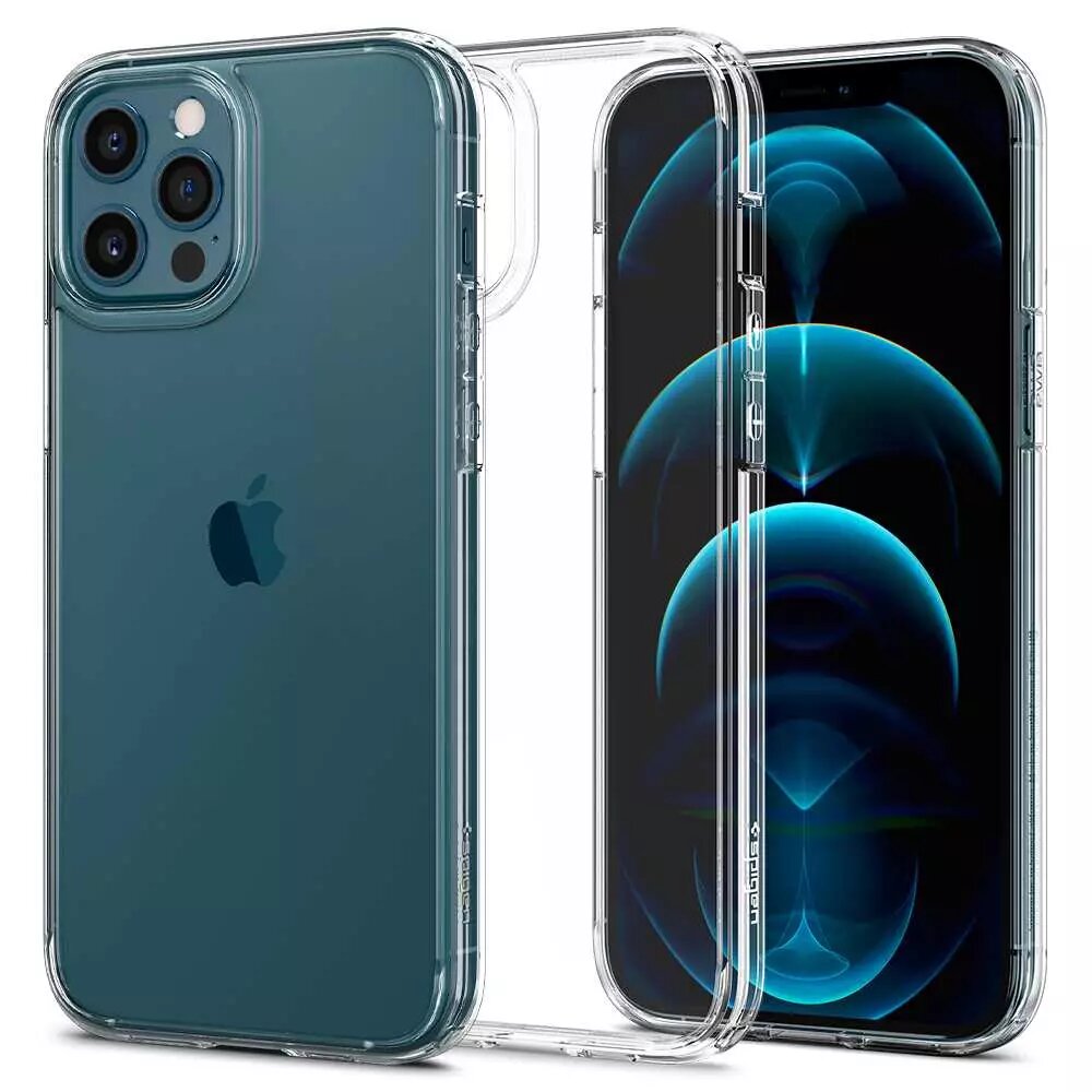 Eouro Transparent soft silicone cover for 12 Pro Original Product Front View - OnlineExpo.pk