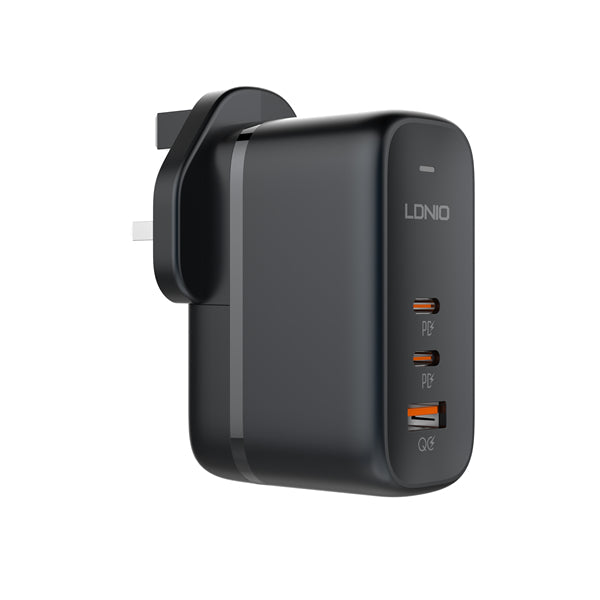 Ldnio 65W Q366 2C+U GAN Fast Charger with USB C to C Cable View 2 - OnlineExpo.pk