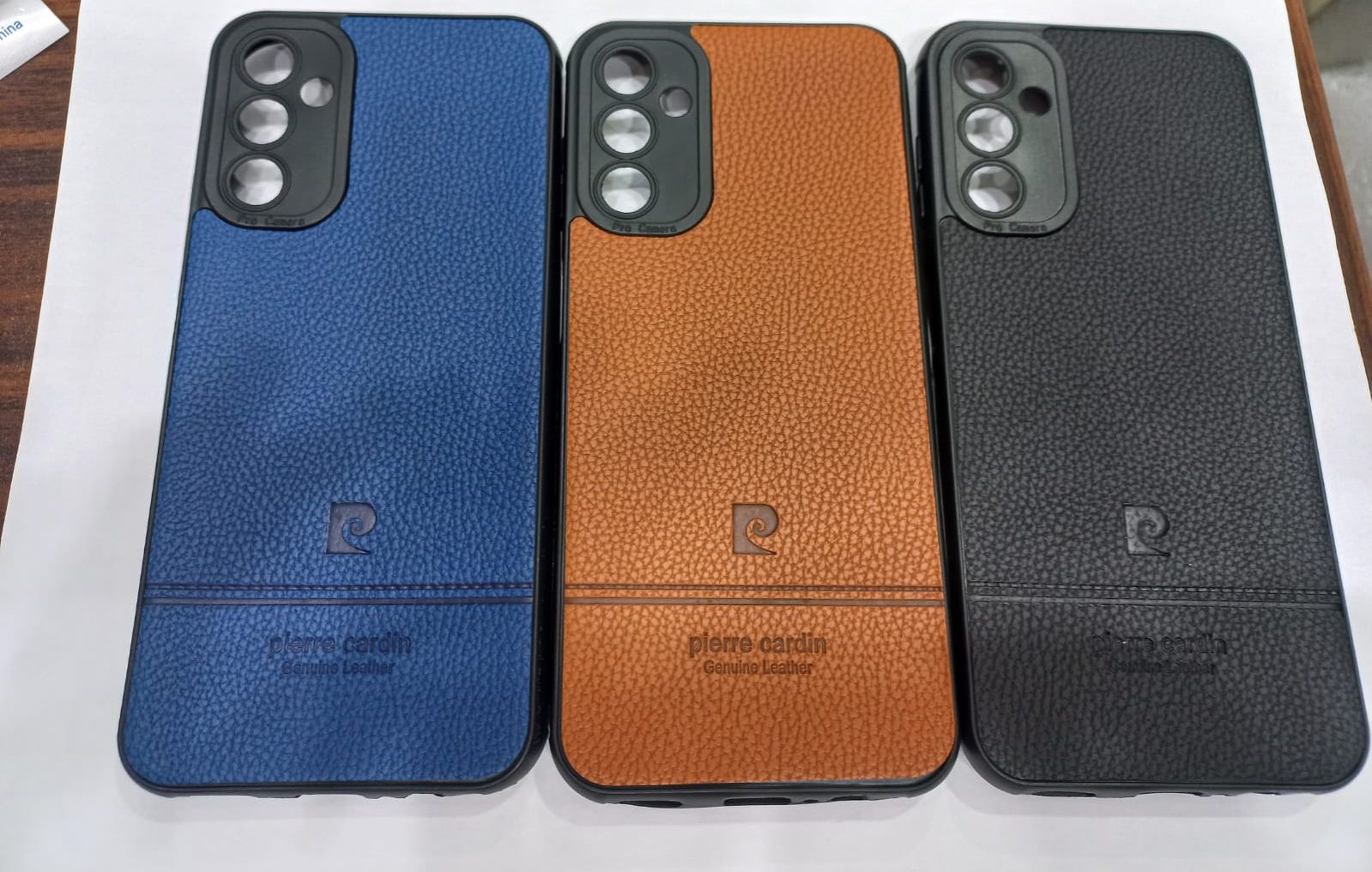 Leather Back Cover for Samsung A05 Samsung A14 Samsung A15 Samsung A55 Samsung A32 View 2 - OnlineExpo.pk