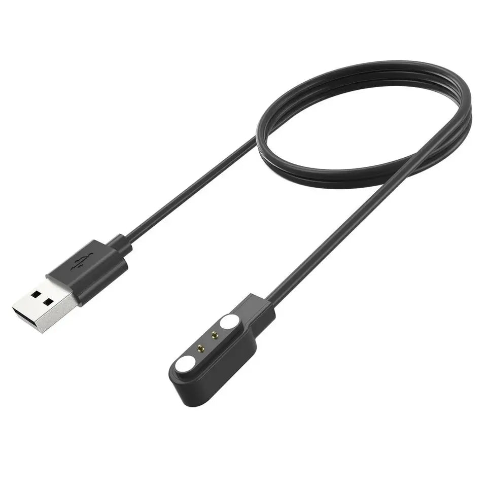 USB Magnetic Charger For Zeroo Luna and Novaa Smart Watch View 3 - OnlineExpo.pk
