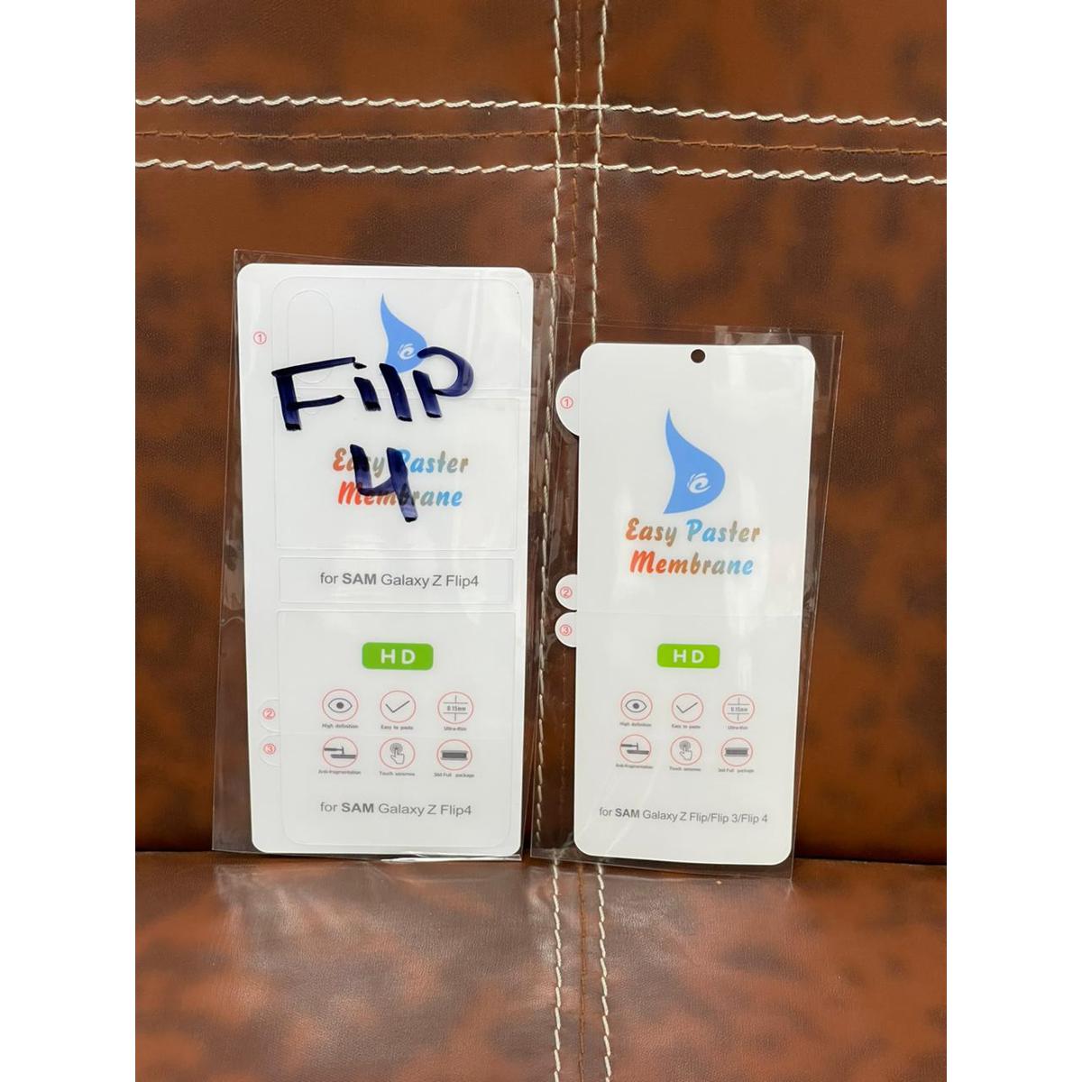 3pcs Hydrogel Film Protector for Samsung Galaxy Z Flip 4 Front Back Soft Film Screen Protector Cover for Galaxy Z Flip4