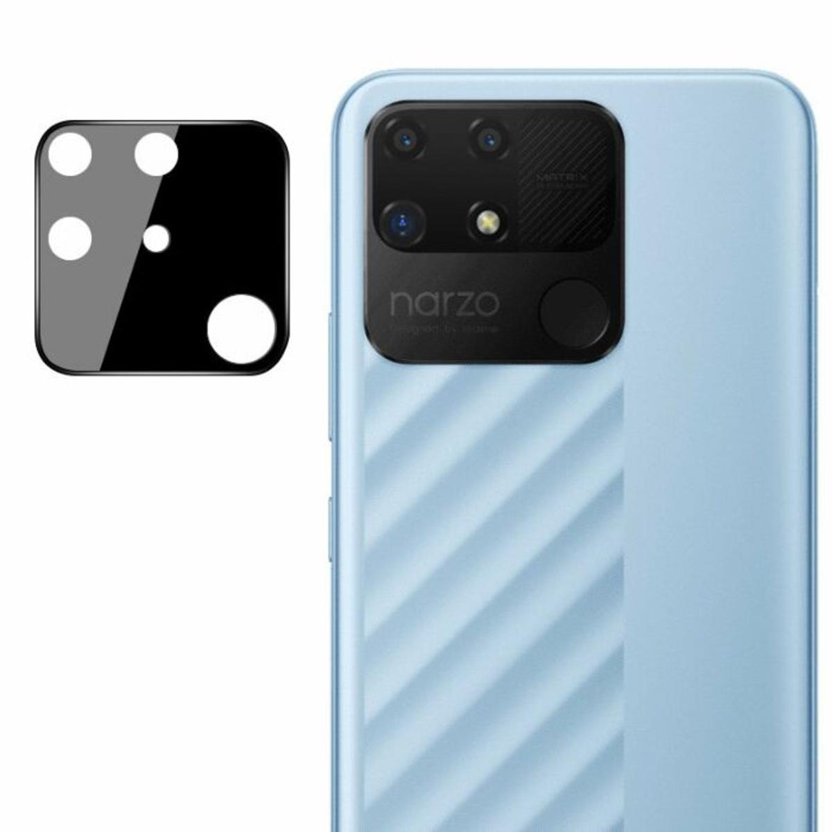 Realme Narzo 50i Camera Glass Lens Protector Tempered Full Cover Original Product Front View - OnlineExpo.pk