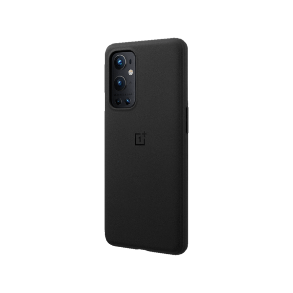 High Quality Silicone Cover for Oneplus 9 Pro Black Original Product Front View - OnlineExpo.pk