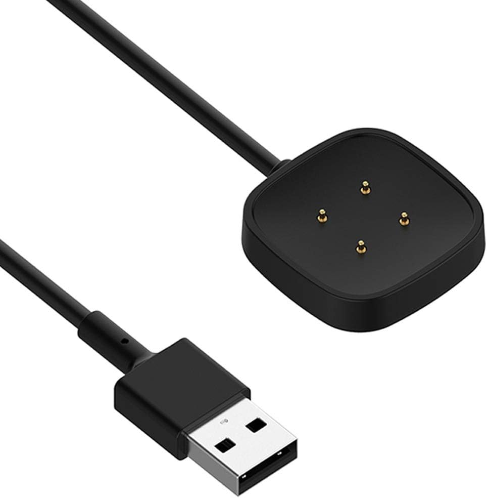 Fitbit Versa 3, Replacement USB Charging Cable Dock for Fitbit Versa 4 /Fitbit Sense/Fitbit Sense 2 Smartwatch Original
