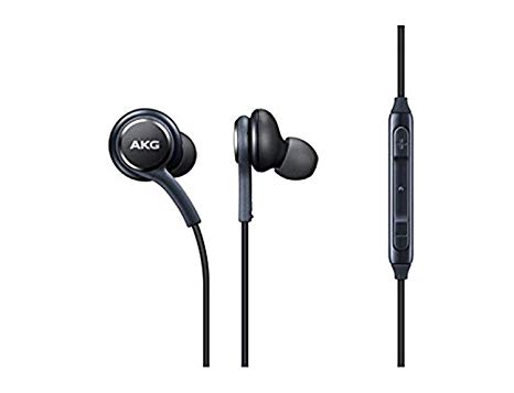 AKG In-Ear Handsfree High Quality - Black Original Product Front View - OnlineExpo.pk