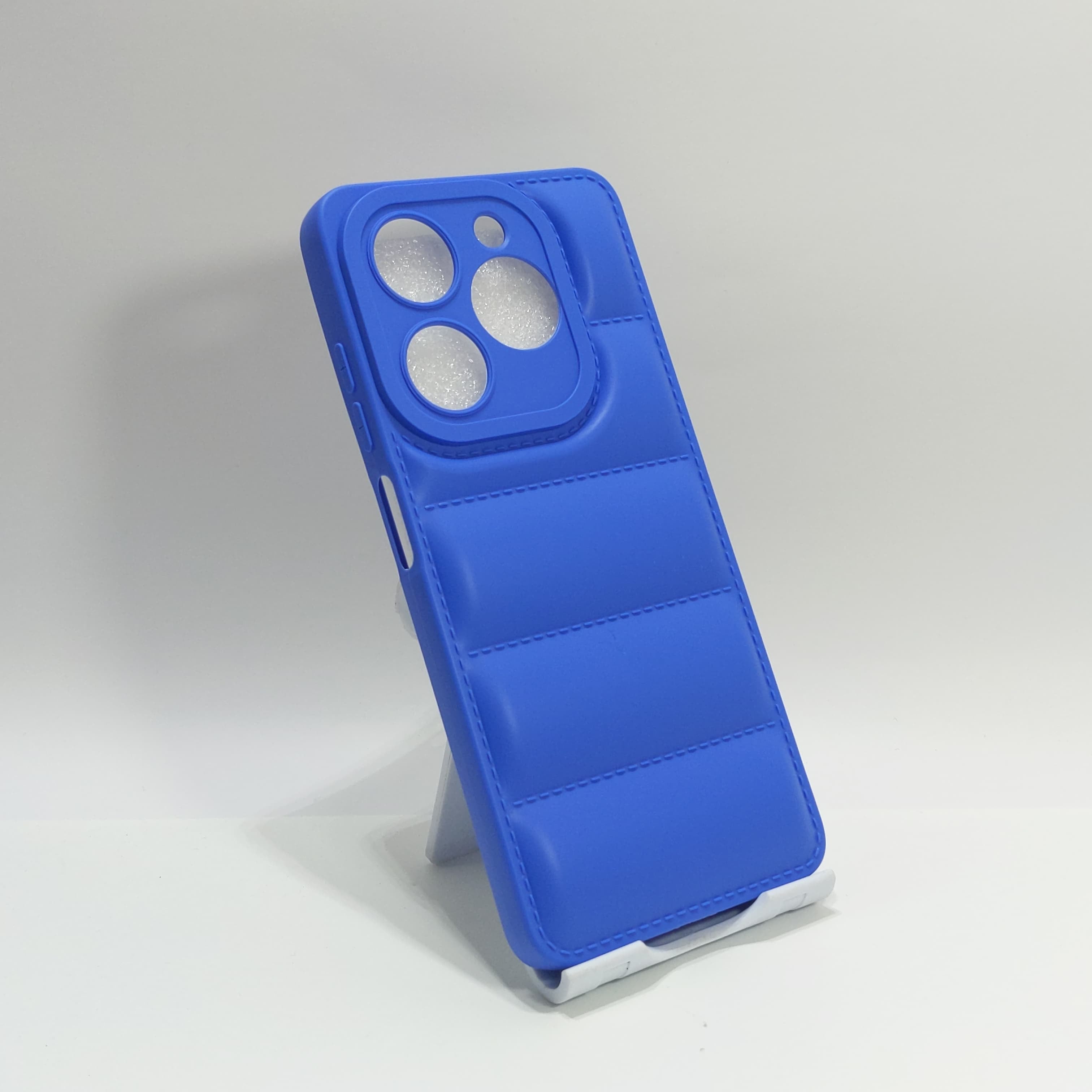 Down Jacket 3D Puffer Case Phone Cover for Infinix Smart 8 Tecno Spark Go 2024 Spark 20 Spark 20c Infinix Hot 40i Pop 8 Back cover View 3 - OnlineExpo.pk