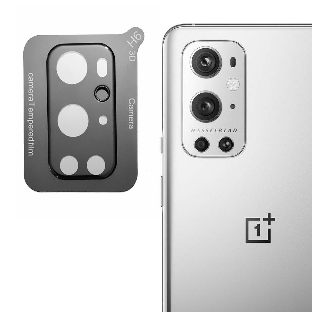 3D Camera Glass Protector for Oneplus 9 Pro Tempered Full Cover Original Product Front View - OnlineExpo.pk